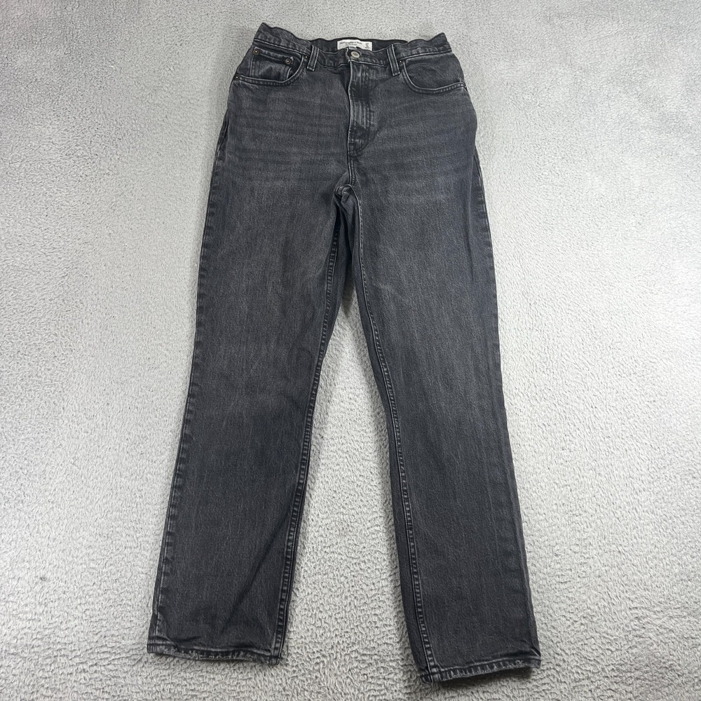 Abercrombie& Fitch Jeans Womens 4R 90s Straight Ultra High-rise Jeans Curve Love